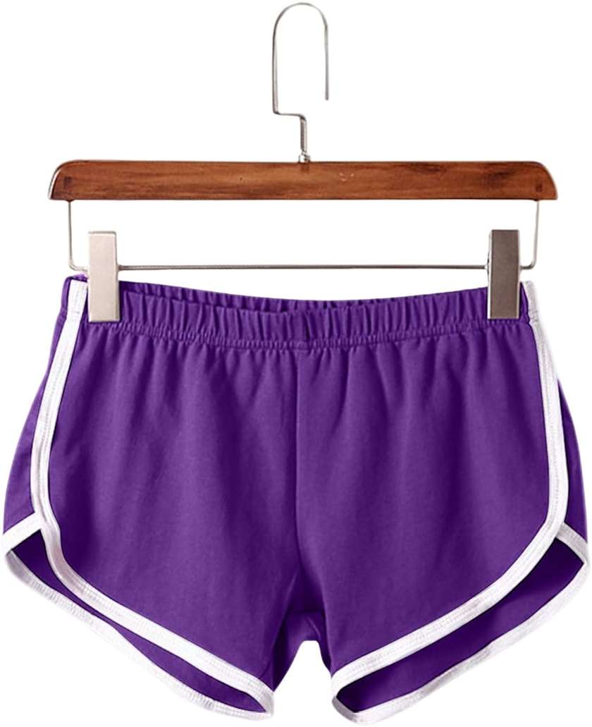 Womens Gym Shorts Dolphin Hem Casual Athletic Summer Running Booty Outfits Dance Elastic - Image 4