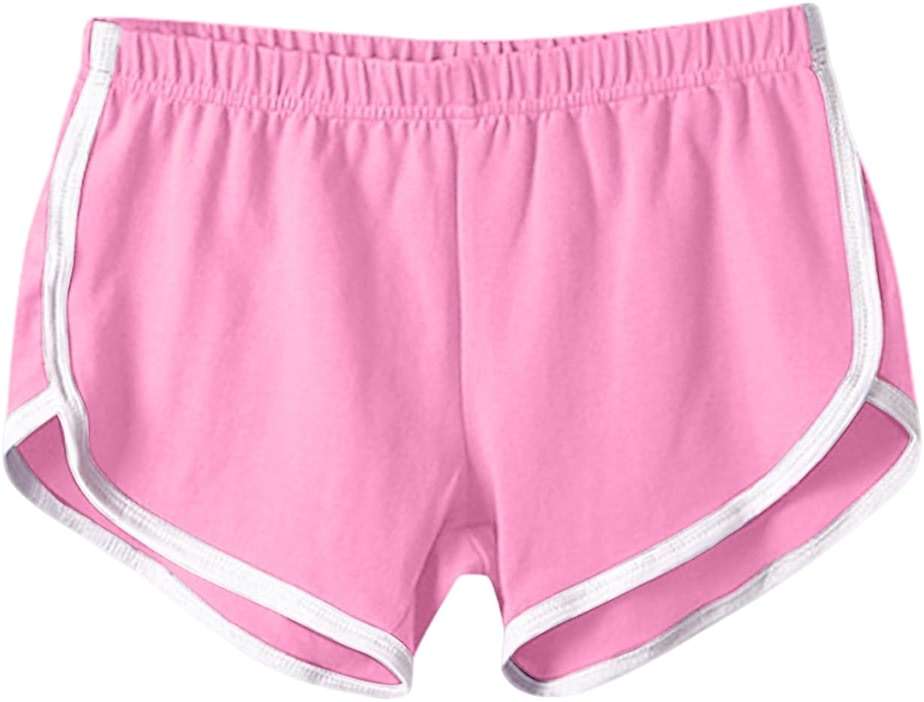 Womens Gym Shorts Dolphin Hem Casual Athletic Summer Running Booty Outfits Dance Elastic - Image 1