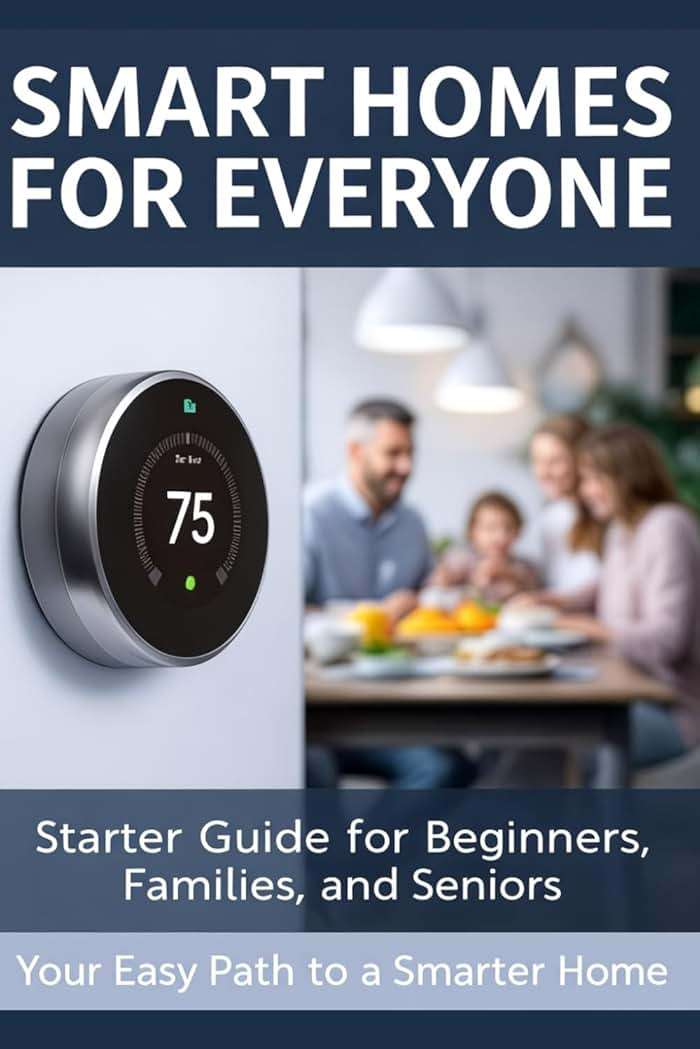 Smart Homes for Everyone - Starter Guide for Beginners, Families, and Seniors - Your Easy Path to a Smarter Home!: Learn About Home Automation, Accessible Smart Living, and More - Image 1