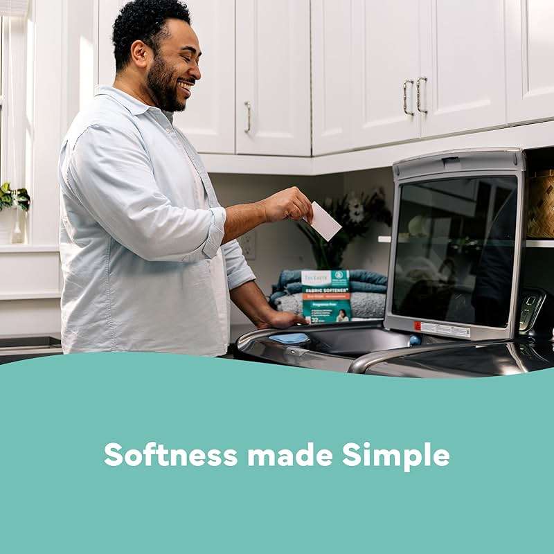 Tru Earth Fabric Softener Sheets | Original Eco-Strip Liquidless Detergent for Travel | 50 Sheets | Fragrance-Free - Image 4