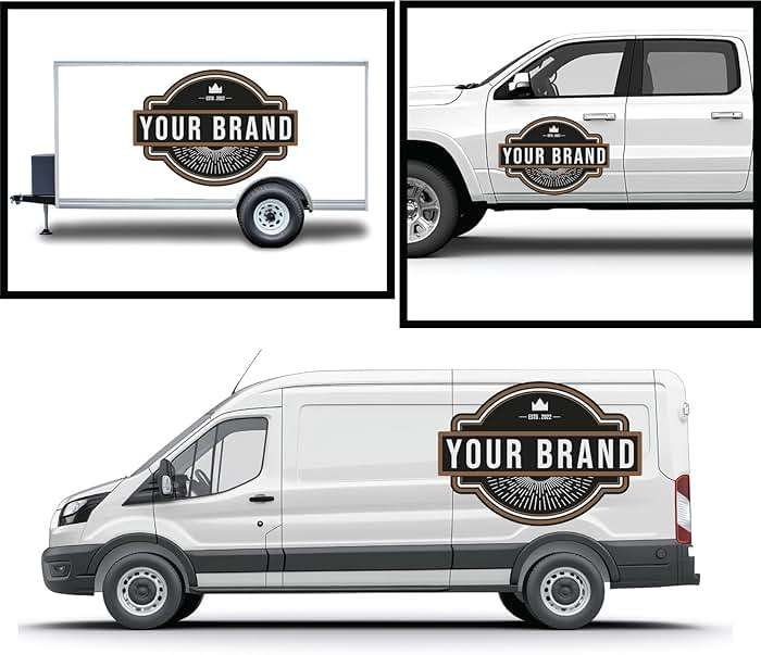 Large Custom Vinyl Decals – Full Color Personalized Sticker Decals Printing | Custom Business Logo Stickers for Windows, Stores, Walls, Doors, Cars, Trucks, Windshield, & More - Image 3