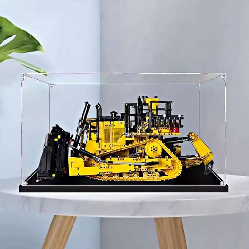 G GUFAMILY Transparent Display Box Compatible with Lego 42131 D11 Bulldozer Building Kit. Acrylic Case Suitable for Model Display, Dust Prevention, and Collection.(Only Display Case) - Image 4
