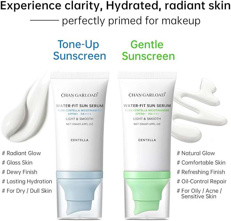 Tinted Sunscreen for Face & Body – Madagascar Centella SPF 50+, Mineral with Tinted Moisturizer, Hyaluronic Acid & Niacinamide, Lightweight Korean Skin Care Sunblock, 50ml - Image 7