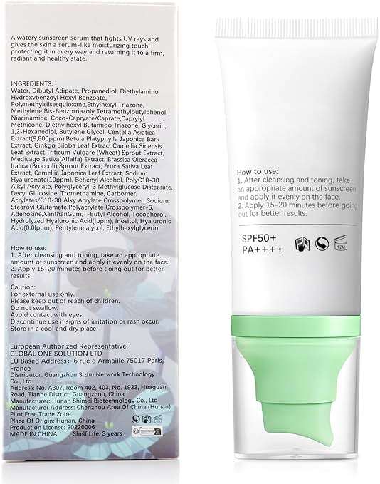 Tinted Sunscreen for Face & Body – Madagascar Centella SPF 50+, Mineral with Tinted Moisturizer, Hyaluronic Acid & Niacinamide, Lightweight Korean Skin Care Sunblock, 50ml - Image 9
