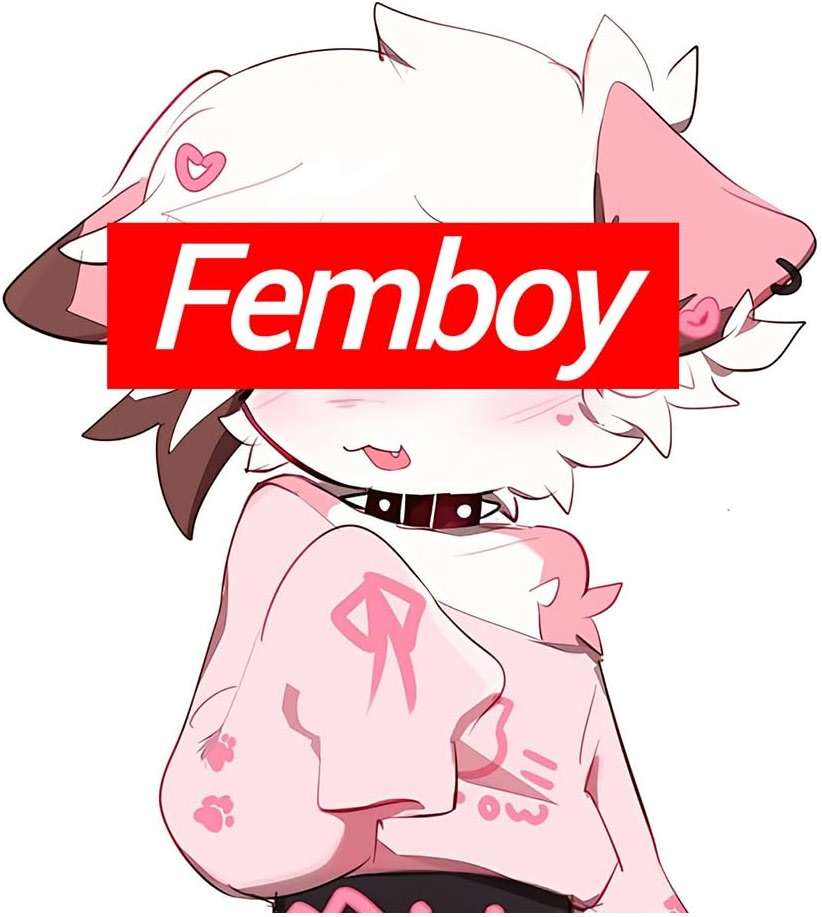 NXYRLGS 5.1" Funny Femboy Furry Creative Car Decals Windshield Vinyl Windows Laptop Fridge Luggage Motorcycle Stickers (F) - Image 1