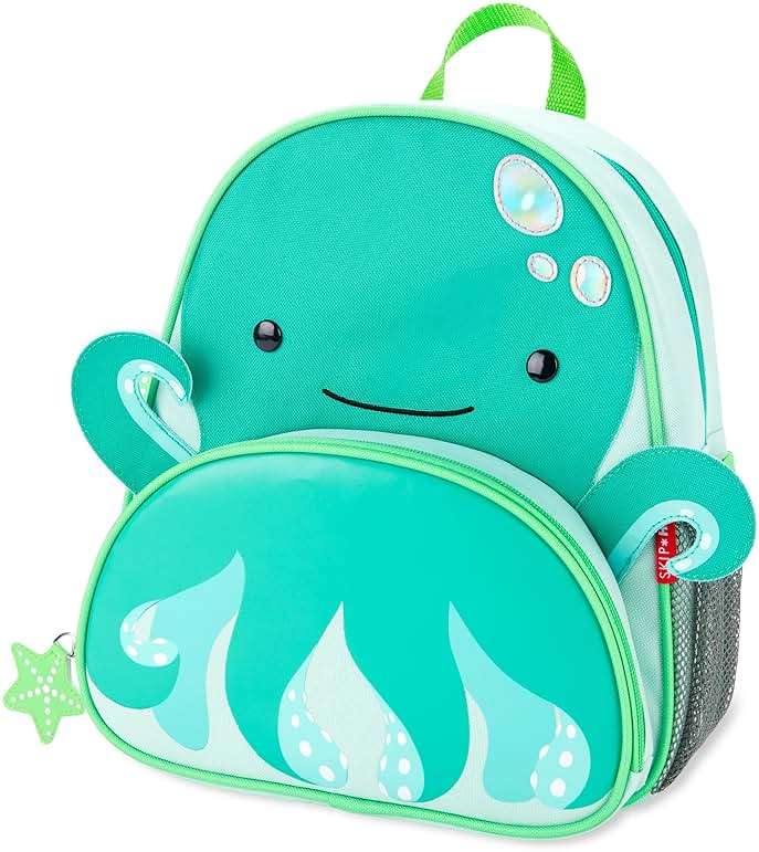 Skip Hop Little Kid's Backpack, 12 inches, 3 years+, Zoo Octopus - Image 1