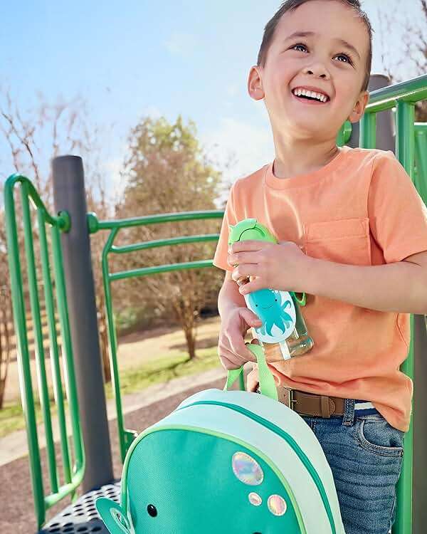 Skip Hop Little Kid's Backpack, 12 inches, 3 years+, Zoo Octopus - Image 5