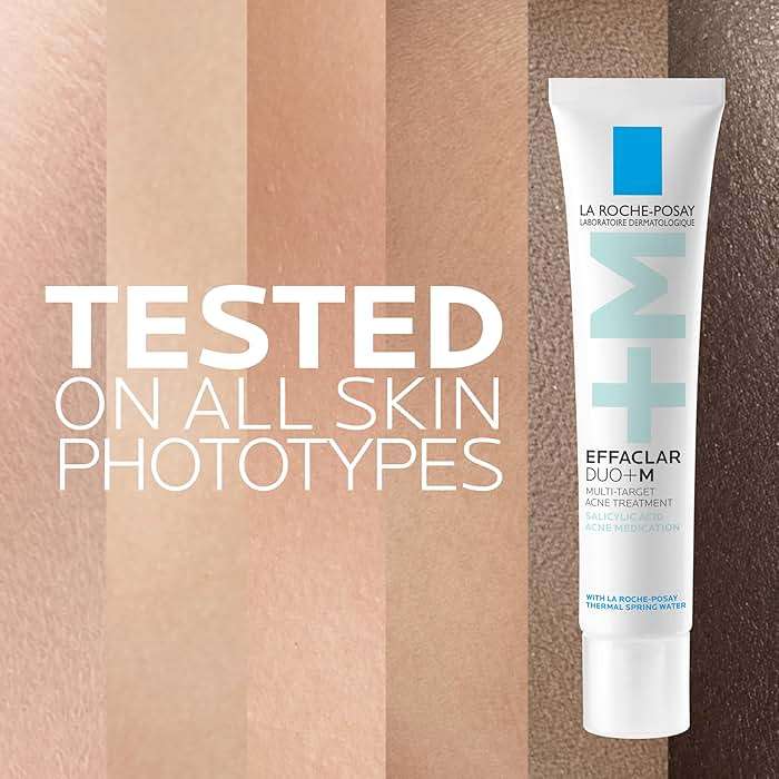 La Roche-Posay Effaclar Salicylic Acid Acne Treatment For Face, Mattifying Acne Gel Cream Spot Treatment for Blackheads, Whiteheads & Pores, Prevents New Pimples, Non-Greasy, Sensitive Skin Safe - Image 7