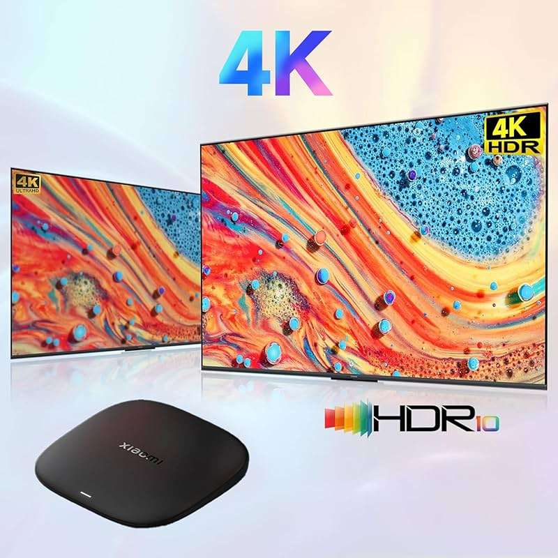 Xiaomi TV Box S 3rd Gen - 4K UHD, Google TV, 32GB Memory, Dolby Vision & Atmos, WiFi 6, HDMI 2.1, Fast Streaming, Compact and Powerful - Image 4
