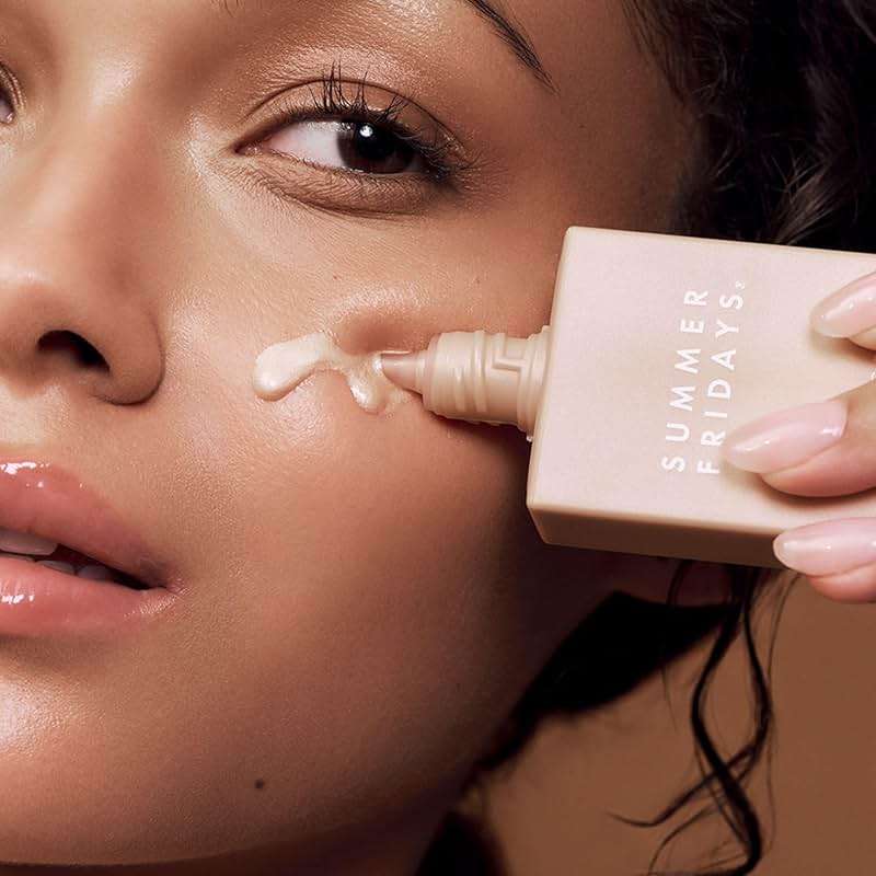 Summer Fridays Illuminating Drops - Hydrating Serum-Like Formula with Hyaluronic Acid - Dewy Summer Makeup with Skincare Benefits - Help Support a Healthy Skin Barrier (1 Fl Oz) - Image 4