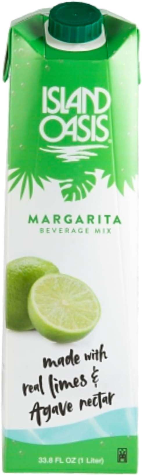 Island Oasis Margarita Beverage Mix, 1 Liter (Pack of 2) - Image 3
