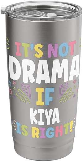 KIYA Personalized Women's Gift Custom KIYA Stainless Steel Insulated Tumbler - Image 1