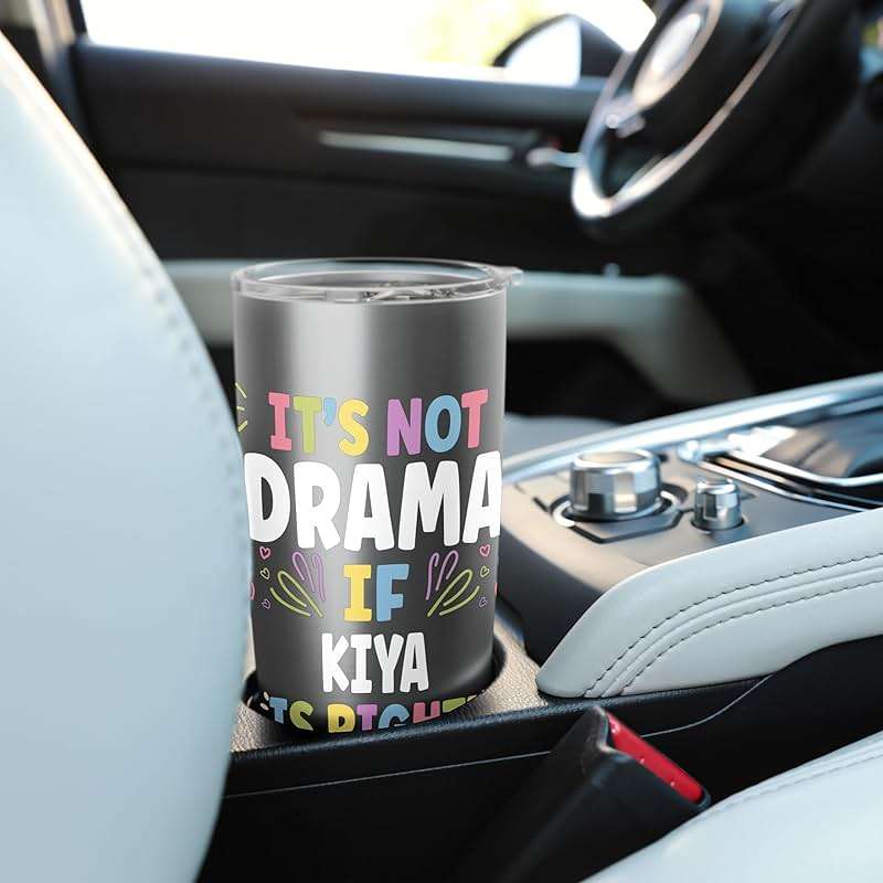 KIYA Personalized Women's Gift Custom KIYA Stainless Steel Insulated Tumbler - Image 2