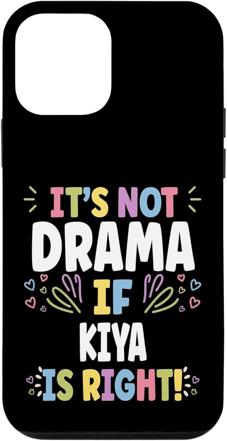 KIYA Personalized Women's Gift Custom KIYA Case for iPhone 12 mini - Image 1