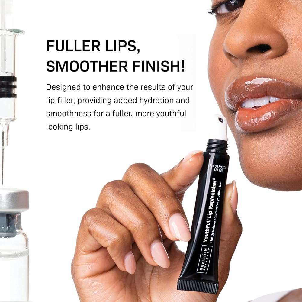 Revision Skincare Injection Perfection Regimen, Enhances Neurotoxin & Filler Results, Reduces Fine Lines & Wrinkles, Boosts Skin Firmness & Radiance, Hydrates Lips, 3-Step Anti-Aging Treatment - Image 7