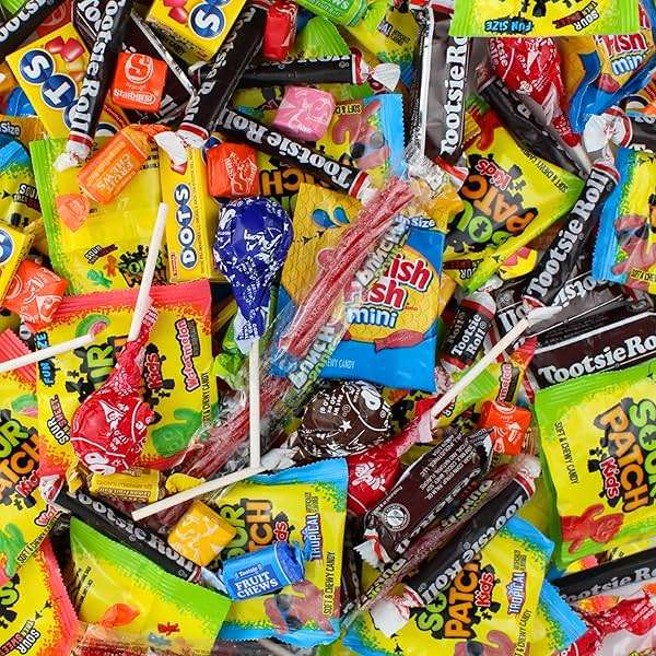 Premium Name Brand Bulk Candy Variety Pack-No Filler Candies-Assorted Individually Wrapped Easter Basket Ready Stuffer Candy Bulk-Party Favors for Kids, Office, Parades, Pinatas and Holidays (6 Pound) - Image 2
