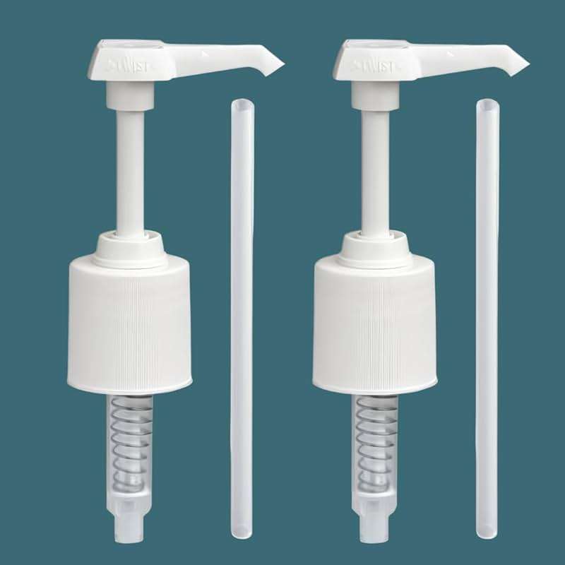 2-Pack Mouthwash Dispenser Pumps Compatible with 1 to 1.5 Liter Listerine Bottles, White, Mouthwash Pump Dispenser - Image 5