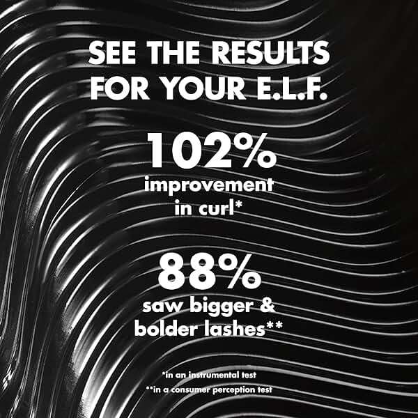 e.l.f. Incredi-Curl Mascara, Volumizing Mascara For A Bold, Lasting, Lifted Curl, Smudge-Resistant Formula, Vegan & Cruelty-Free, Dark Brown - Image 3