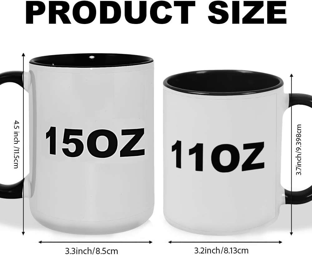 Custom Mug, Customized 15oz Photo Coffee Mug Personalized 11 Oz Ceramic Mug with Photo, Taza Personalizadas for Men Women Family - Image 3