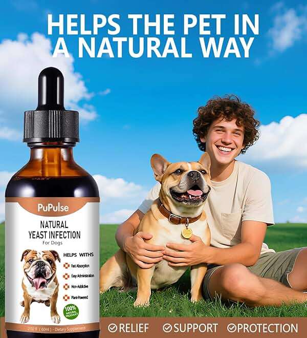 Yeast Infection Treatment for Dogs, Naturally Dog Healthy Itch Relief, Ear Infection Treatment, Dogs Allergy Relief, Inflammation Relief & Allergy Relief More, 2 fl oz - Image 6