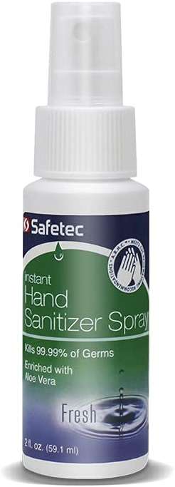 Safetec 2 oz. Hand Sanitizer Spray (24/case) - Image 3