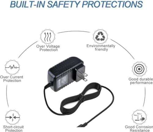 Jytyto 12V Replacement Adapter for Zima Dental Pod Ultrasonic Retainer Cleaner Machine Model:SG-120150020AU SG120150020AU DC12V 12VDC - Image 5