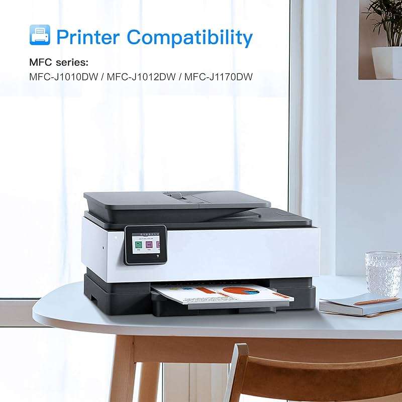 LC401XL Ink Cartridges for Brother Printer Compatible for Brother LC401 Ink Cartridges LC401 XL LC401XL LC 401 401XL for MFC-J1010DW MFC-J1170DW MFC-J1012DW MFC-J1800DW MFC J1010DW (4 Packs LC401XL) - Image 2