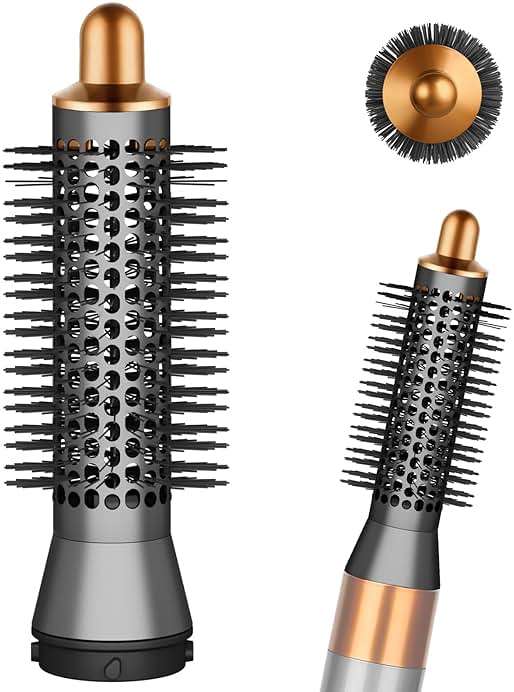 YTCHYYSK Small Round Volumizng Brush Attachment for Dyson Airwrap HS01 HS05 HS08, 20MM Smaller Tiny Round Brush Volume Boost Short to Medium Length Hair, Bangs to Creates Defined Bouncy Curls - Image 1