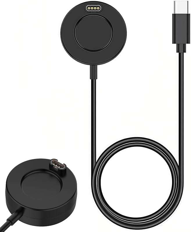 for Garmin Watch Charger - USB C Charging Cable for Garmin Vivoactive 5 6, Forerunner 965 265, Fenix 8, Instinct 3, Venu 3s, Epix Pro Gen 2, Approach S50, Enduro 3, Tactix 8 Smartwatch - Image 1