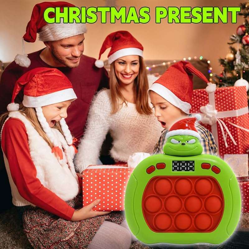 Quick Push Bubble Game,POP Toy Fast Push Game,Quick Push Pop Fidget Toys for Kids 3-12 Years Old,6 Game Mode Upgrades,Handheld Puzzle Games for Christmas,Sensory Toys (Unicorn) - Image 7