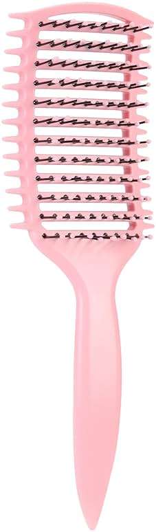 Curl Defining Brush, Vented Curly Hair Brush for Effortlessly Detangling Shaping and Defining Women's Men's Curls on All Wet or Dry Hair Types, Reduces Frizz (Pink) - Image 7
