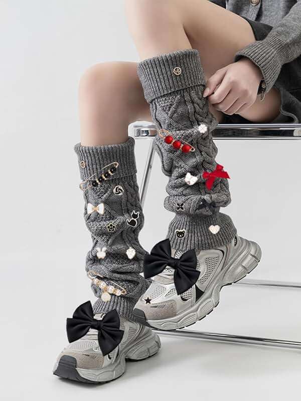 Lospfo 38 Pcs Shoe Charms for Sneakers Satin Bow Sneaker Charm for Shoe Lace with Bows/Jewelry/Pins/Clips Shoelace DIY Charms Decoration for Women - Image 6