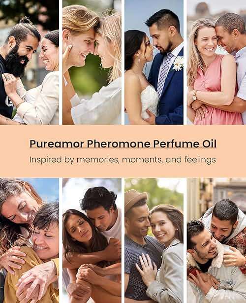 PUREAMOR Pheromones Perfumes for Women, Sweet Floral Scent with Blackcurrant, Iris, Praline, 0.34oz Travel Size Perfume Oil (LA VIE EN BELLE) - Image 7