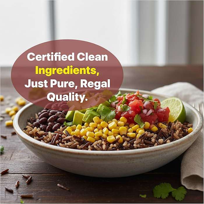 Eat Regal Long Grain & Wild Rice, Nutty & Hearty Blend, Always Fluffy, No Clump & No Kneading, Ready in 1.5 Minutes, 8g Protein, Vegan Gluten-Free Non-GMO, 8.8 oz Pack of 6 - Image 5