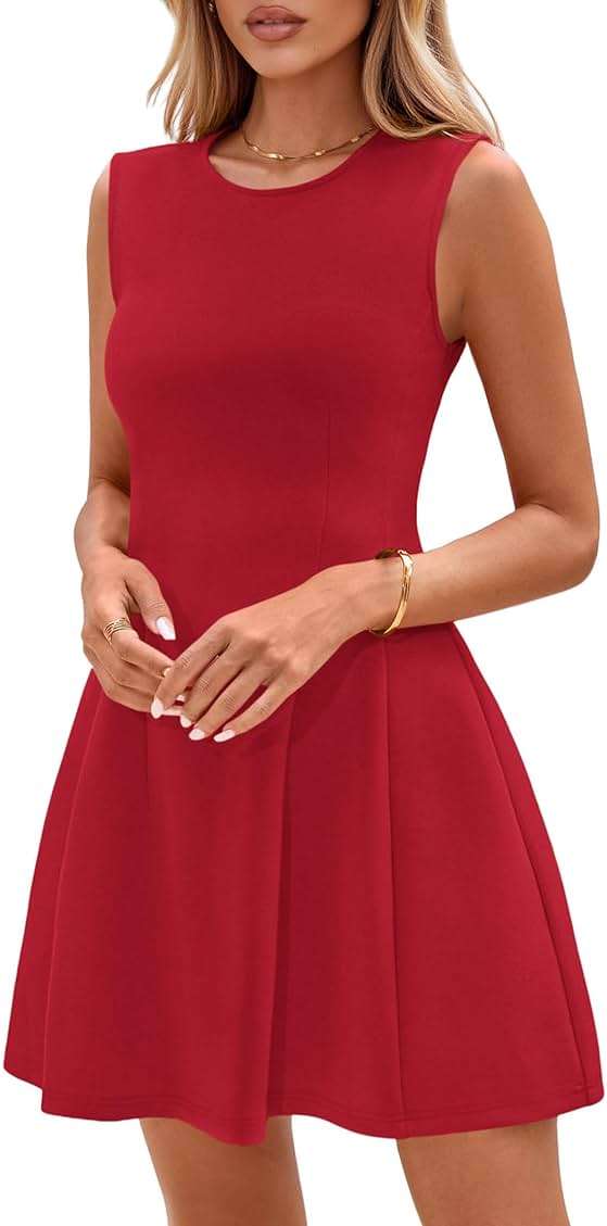 PRETTYGARDEN Summer Dresses for Women 2026 Elegant Classy Spring A Line Business Casual Work Graduation Cocktail Short Dress - Image 7