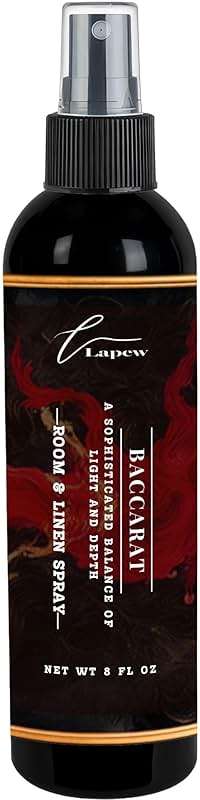 Lapew Room & Linen Spray | Fragrance Mist for Home, Car & Office | Fabric & Air Freshener | Neutralizing Mist | Made in USA | Baccarat - Image 1