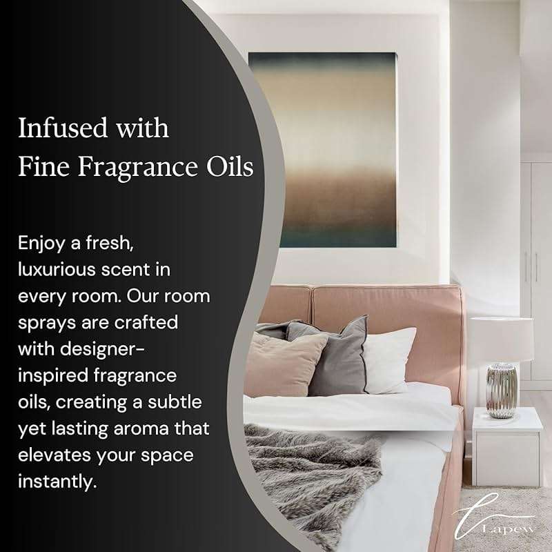 Lapew Room & Linen Spray | Fragrance Mist for Home, Car & Office | Fabric & Air Freshener | Neutralizing Mist | Made in USA | Baccarat - Image 6