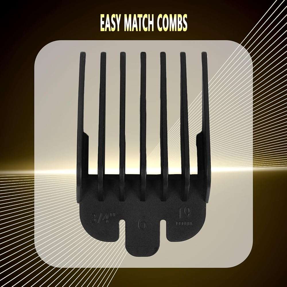 VanEdwinPRO Professional Hair Clippers with Extra Heavy Duty Cutting Performance, Professional Barber Clippers, Metal Housing Corded/Cordless Mens Hair Clippers and Hair Trimmer - Image 8