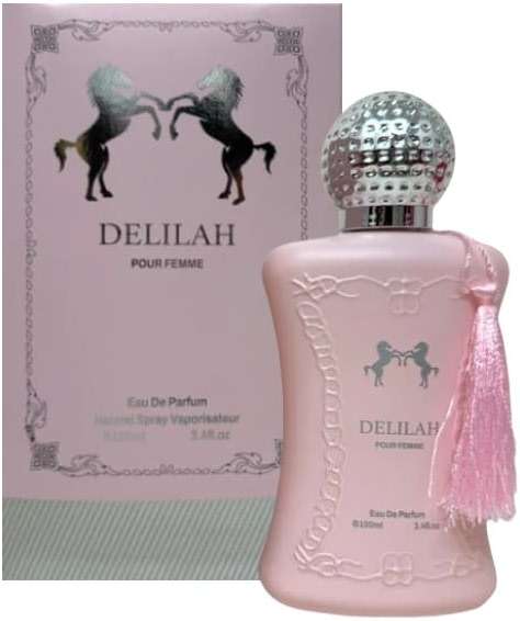 A CENTER Delilah Women's Perfume 3.4 Fl Oz Eau De Parfum Spray with Bergamot,Nutmeg,Rose,Peony,Vanilla &Vetiver Musk Notes Long Lasting Fragrance for Daily Use - Image 1