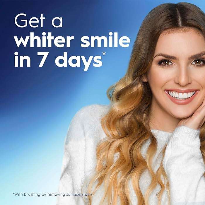 Crest 3D White Mouthwash, Teeth Whitening for Adults, 1L, 2 Pack, Alcohol Free Mouth Rinse, Breath Freshener, Antibacterial, Antiseptic, Bad Breath Treatment, Peroxide Free, Clean Mint - Image 6