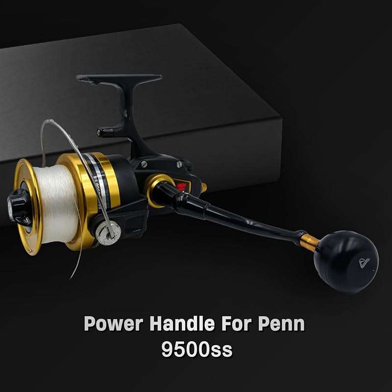 JINOHNAMILL 92mm Power Handle for Penn Spinfisher 9500SS Reel Plug and Play - Image 6