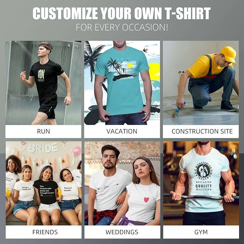M L1NY Custom Performance Tees - Dri Fit Athletic shirt for Men Women Youth - Design Your Logo or Text - UPF 50 Moisture Wicking - Custom Business Logo Company Uniforms 18+ Colors pc380 - Image 7