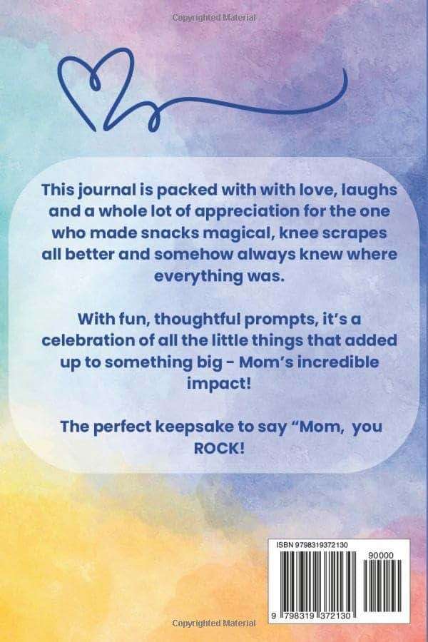 Mom, You ROCK!: 75 Reasons Why I Love You Mom! A Guided Fill in the Blank Journal - Image 2
