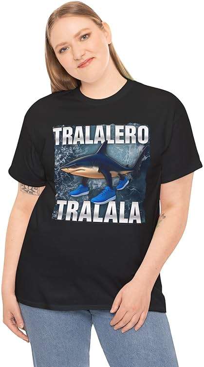 Tralalero Tralala, Bombardino Crocodilo, John Pork, Marvin Beak, Tim Cheese, Funny Meme Shirt, Meme, Ai Shirts, Unhinged - Image 7