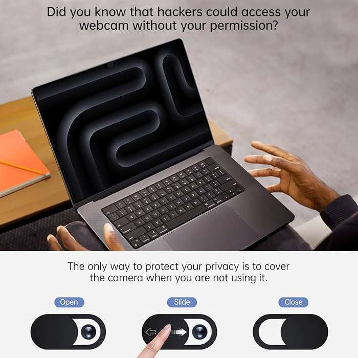CaseBuy MacBook Pro Accessories, 14 Pack Dust Plug Covers for 2026-2021 MacBook Pro 14/16 inch M5 M4 M3 M2 M1 Pro/Max, Dust Plug for HDMI, Thunderbolt, SDXC, Magsafe, Headphone & 2PCS Webcam Cover - Image 5