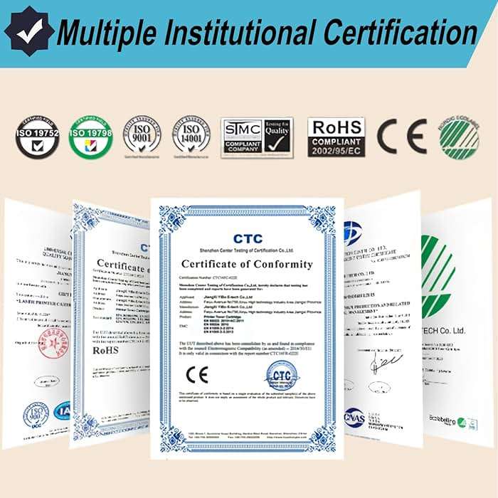 B600 Toner Cartridge Compatible for Xerox VersaLink B605XTF B605XTP B610DN B610DT B610DX Printers, High Yield 10300 Pages, Print More Pages (1 Pack Black) - Image 5