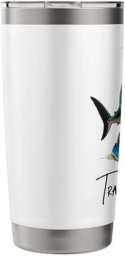Tralalero Tralala Brain Red Funny Shark Meme Stainless Steel Insulated Tumbler - Image 5