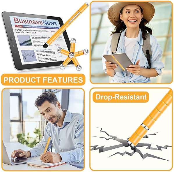Graduation Gift Magnetic Fidget Pen: Creative Thinking Writing Tool for Teens College Students, Stress Reliever Desk Toy for Focus & ADHD, Modular Geometry Building Pen, Cool Birthday Gift for Him Her - Image 6