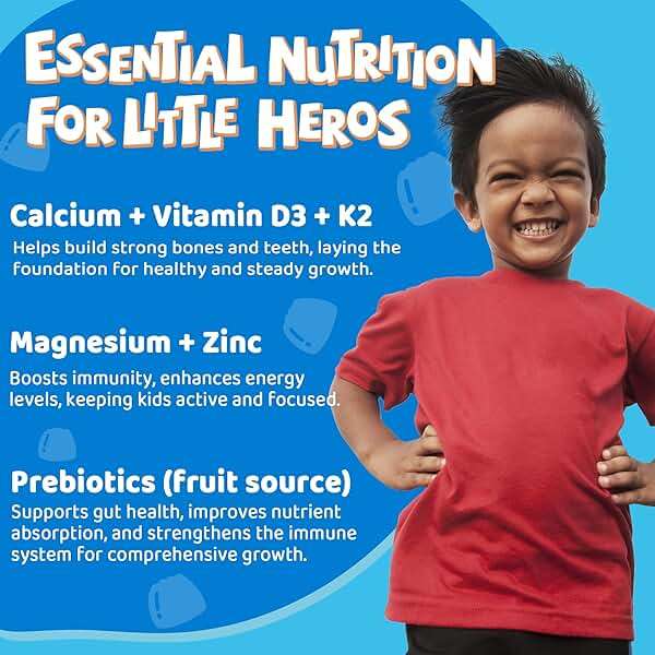 Zeolite Detox for Kids & Adults, Zeolite Gummies w/Chlorella, Spirulina,+Kids Calcium Gummies with Prebiotics (FOS) 500mg - Image 8