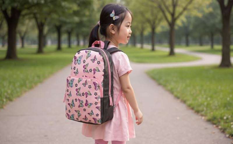 Trail maker Fun School Backpack for Elementary Middle School Girls and Boys | 17 Inch Printed Backpacks for School Kids, Travel (Big Bold Butterflies) - Image 9